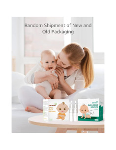 Aliviador de Gas y Cólico para Bebés GROWNSY 24pcs 2