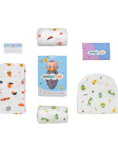 Set de Mantitas de Muslín Mommy's Care - 2 Mantas + Paño 2
