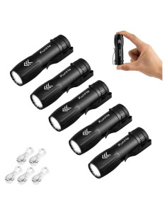 Linternas Recargables Mini LED KunHe - Paquete de 5