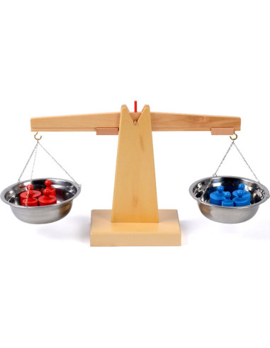 Escala de Balancín de Madera Montessori Thoth 36.5x15.9cm