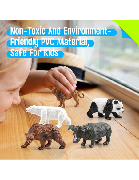 15 Figuras de Animales Salvajes SpriteGru - Juguetes Educativos