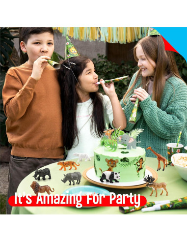 15 Figuras de Animales Salvajes SpriteGru - Juguetes Educativos