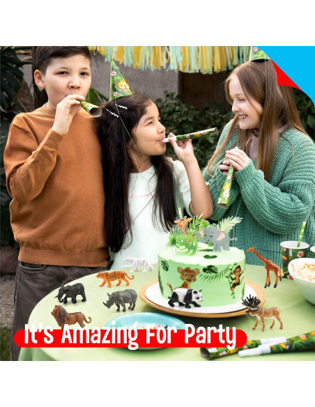 15 Figuras de Animales Salvajes SpriteGru - Juguetes Educativos