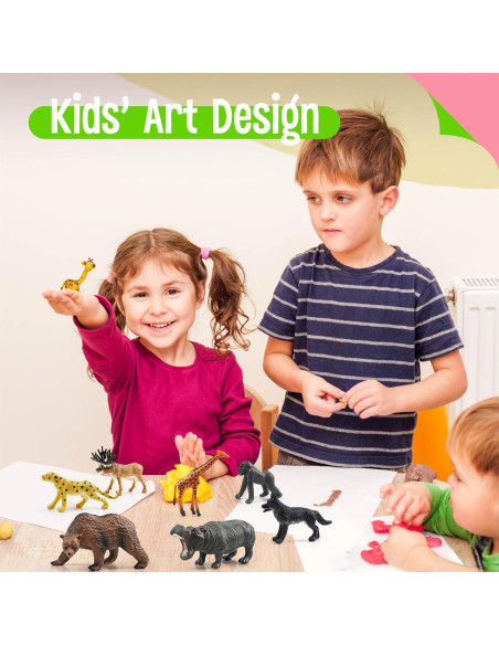 15 Figuras de Animales Salvajes SpriteGru - Juguetes Educativos