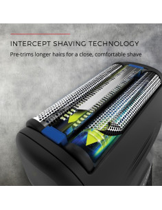 Afeitadora eléctrica Remington Comfort Series PF7400E azul 2