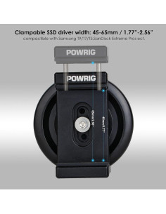 Soporte Magnético para SSD Samsung T5/T7/T9 - POWRIG 2