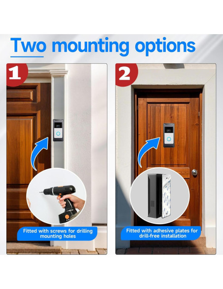 Soporte de Timbre de Video Antirrobo TagRecove Ajustable