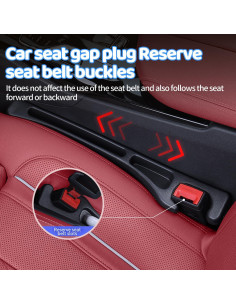 Organizador Rytinazzz para Espacio entre Asiento y Consola - 2 Piezas 2