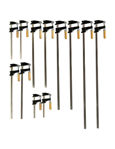 Paquete de 10 Abrazaderas de Barra EDM - Alta Resistencia 30-91 cm