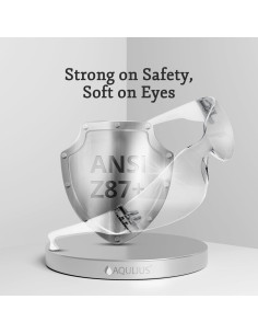 Gafas de Seguridad Aqulius - Paquete de 24 Unidades - Antivaho y Transparentes 2