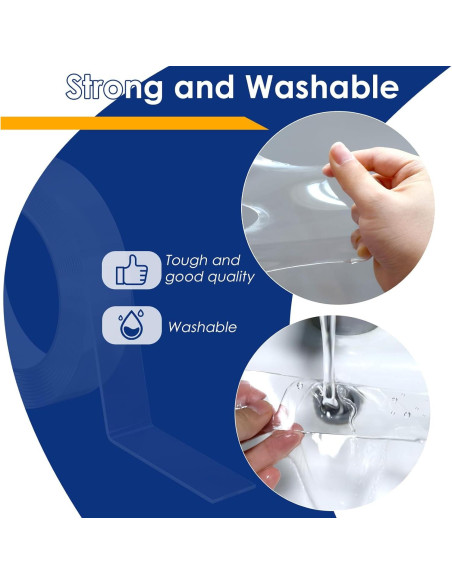 Cinta Doble Cara Nano EFOK 3.05 cm x 3 m Alta Resistencia Cinta Doble Cara Nano EFOK 3.05 cm x 3 m Alta Resistencia