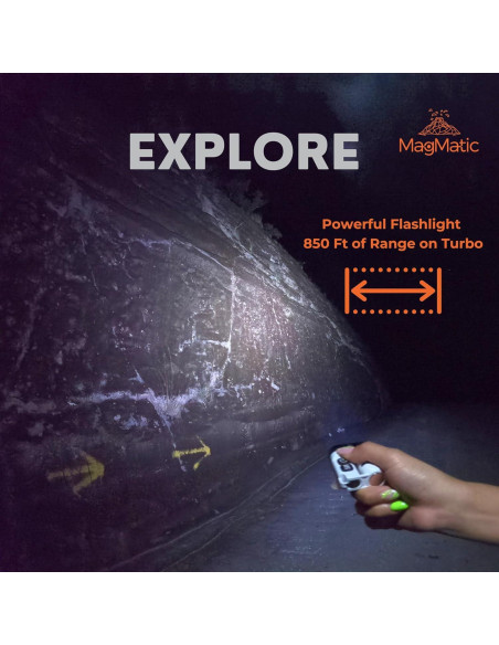 Linterna de Llavero MagMatic Power Ore 1600 LM Recargable Linterna de Llavero MagMatic Power Ore 1600 LM Recargable