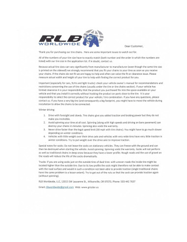 Calcetines de Nieve ISSE ECO-106 para Camiones 12-22.5