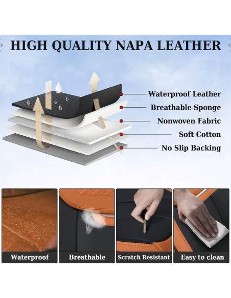 Cubiertas de Asiento de Coche Coverado D8897 Marrón y Negro