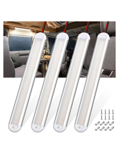 Barra de Luz LED 12V CT CAPETRONIX 120 LEDs 1300LM 7W