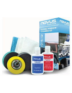 Kit de Ventana Flexible Novus Pulidor de Plástico 3"