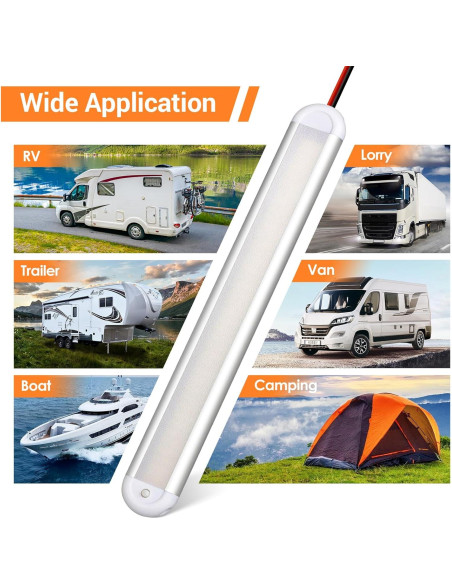 Barra de Luz LED 12V CT CAPETRONIX 120 LEDs 1300LM 7W