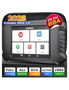 Escáner OBD2 LAUNCH Creader Elite 2.0 BBA para BMW y Benz