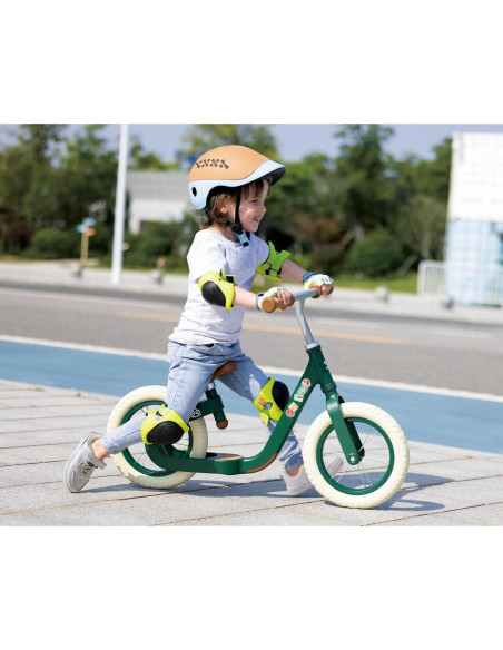 Bicicleta de Equilibrio Hape E1090 Verde para Niños