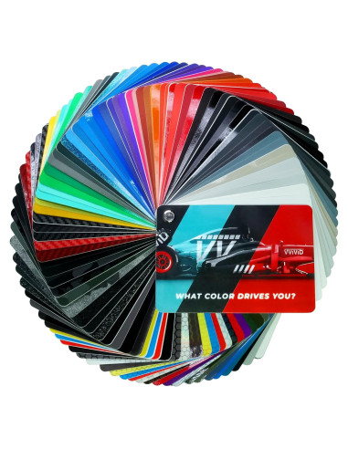 Libro de Muestras de Vinilo VViViD con Caja - 200 Colores