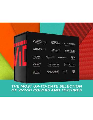 Libro de Muestras de Vinilo VViViD con Caja - 200 Colores