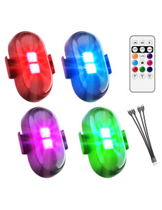 Luces LED Estroboscópicas Inalámbricas PidZoom RG3 80h 8 Colores
