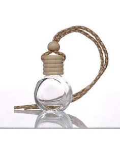 10 Botellas de Perfume Colgantes 8ml USRommaner con Tapa de Madera 2