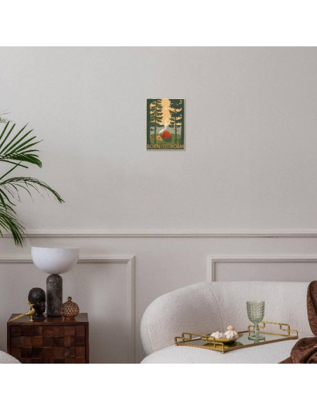 Impresión de Arte de Pared ART.COM Nacido para Vagabundear II 30x40 cm