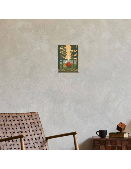 Impresión de Arte de Pared ART.COM Nacido para Vagabundear II 30x40 cm