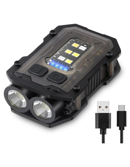 Linterna LED Recargable AYKEYON-K 800 LM IPX5 8 Modos Linterna LED Recargable AYKEYON-K 800 LM IPX5 8 Modos