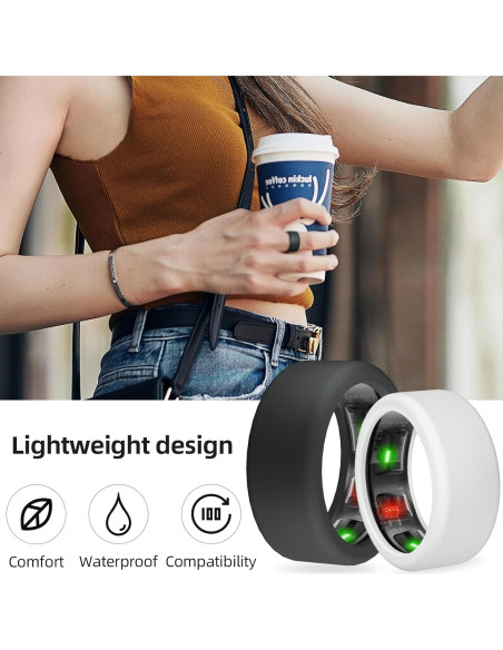 Cubierta de Anillo de Silicona MAKCPOIMER para RingConn Gen 2 - Protección y Estilo