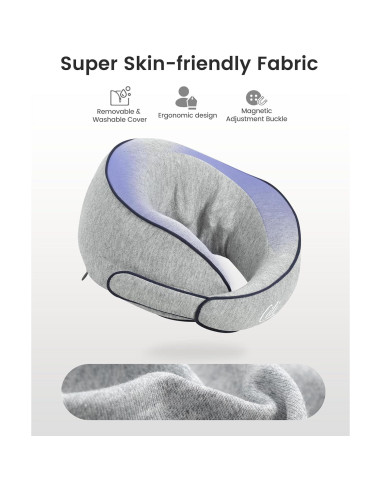 Masajeador de Cuello Inalámbrico CILI CL-6476 con Calor 2500mAh