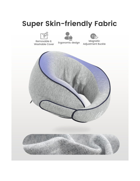 Masajeador de Cuello Inalámbrico CILI CL-6476 con Calor 2500mAh