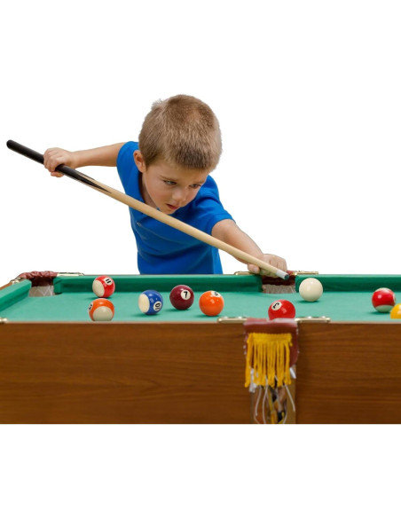 Juego de Bolas de Billar Mini TOPZEA 3.81 cm con Rack