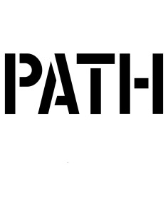 Plantilla de Palabras de Camino 60cm Marketing Holders