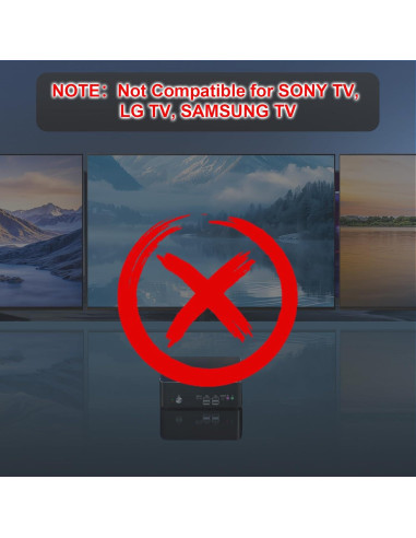 Adaptador AV 3 RCA a 3.5 mm J&D 19.81 cm para TV TCL