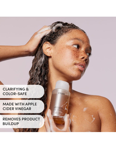 Champú Detox OUAI 296 ml - Aclarador con Vinagre de Sidra