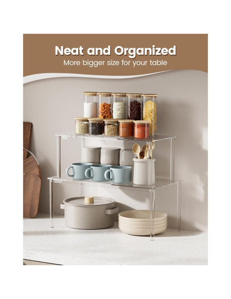 Organizador de Gabinete Megapuxin 2 Juegos Acrílico 39.88 cm Organizador de Gabinete Megapuxin 2 Juegos Acrílico 39.88 cm