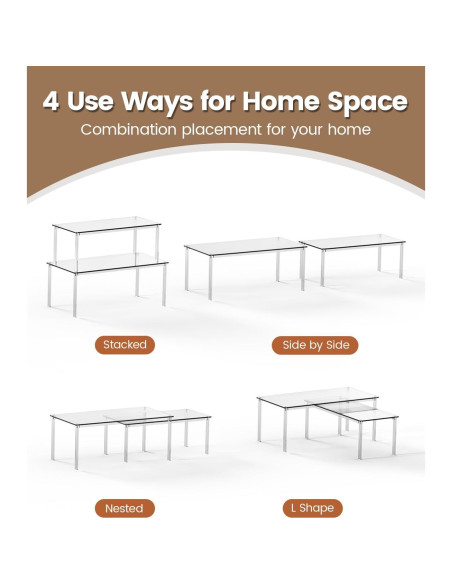 Organizador de Gabinete Megapuxin 2 Juegos Acrílico 39.88 cm Organizador de Gabinete Megapuxin 2 Juegos Acrílico 39.88 cm