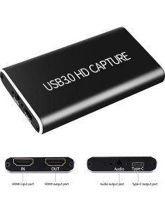 Tarjeta de Captura de Video HDMI VSVABEFV 1080P Plug and Play 2