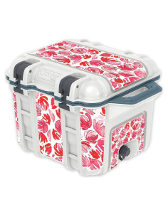 Piel de Vinilo MightySkins para Enfriador OtterBox 25 qt - Pétalos Rojos