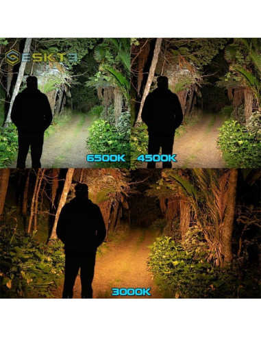 Linterna EDC SKILHUNT EC200S-Mini 2100 Lúmenes USB-C Compacta