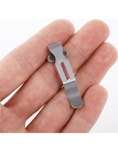 Clip de bolsillo Qtcial para Benchmade Bugout 535 - Acero inoxidable