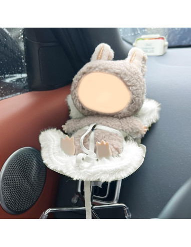 Asiento de coche para muñecas TDDS9 15-17cm Blanco