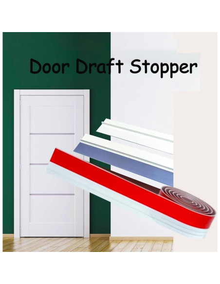 Tapón para Corrientes de Aire DAFUWENG 4 Unidades Blanco