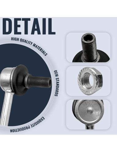 Enlace de Barra Estabilizadora Delantera GFBZS K7258 - 2 Piezas