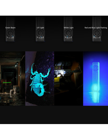 Linterna IMALENT GR35 EDC 2800 Lúmenes Recargable Tipo-C