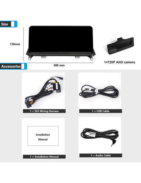 Pantalla Vertical 10.25" ALEX E70 E71 CIC con CarPlay y Android Auto Pantalla Vertical 10.25" ALEX E70 E71 CIC con CarPlay y Android Auto