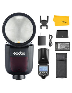 Flash Godox V1S para Sony, 76Ws, TTL, HSS 1/8000s