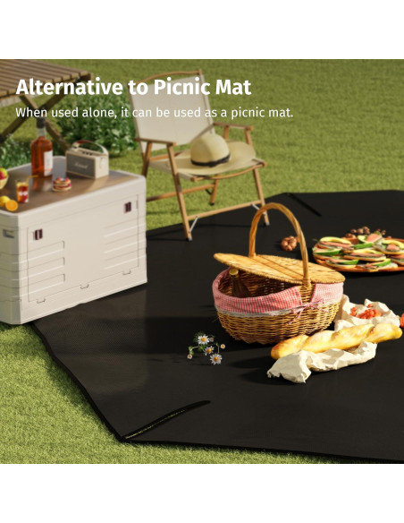 Lona Impermeable EAST OAK 2.37 x 2.37 m para Carpa